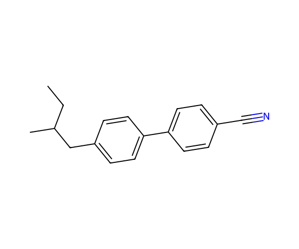 4'-Iso-Pentyl-Biphenylcarbonitrile structure