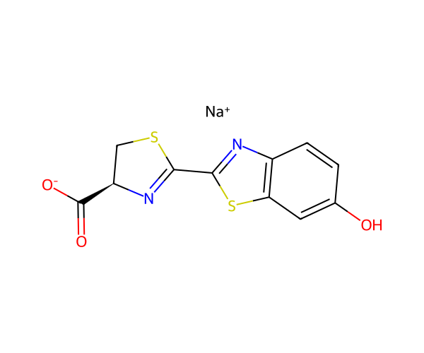 D-Luciferin sodium salt structure
