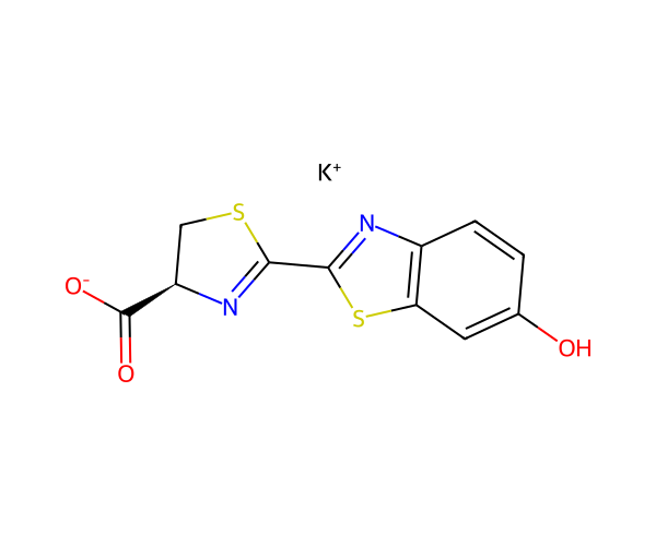 D-Luciferin potassium salt structure