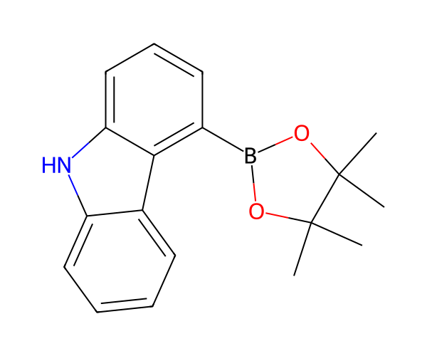 4-(4,4,5,5-Tetramethyl-1,3,2-dioxaborolan-2-yl)-9H-carbazole structure