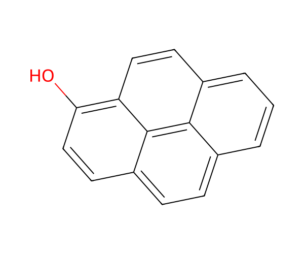 1-Pyrenol structure