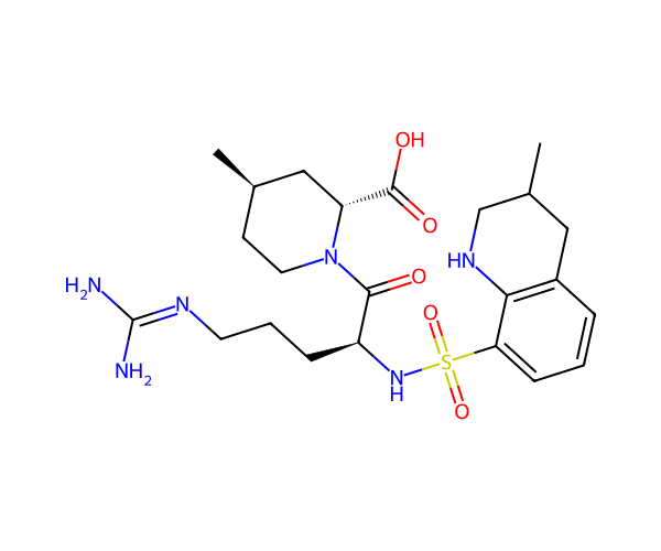 Argatroban structure